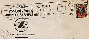 Oran enveloppes pub 765